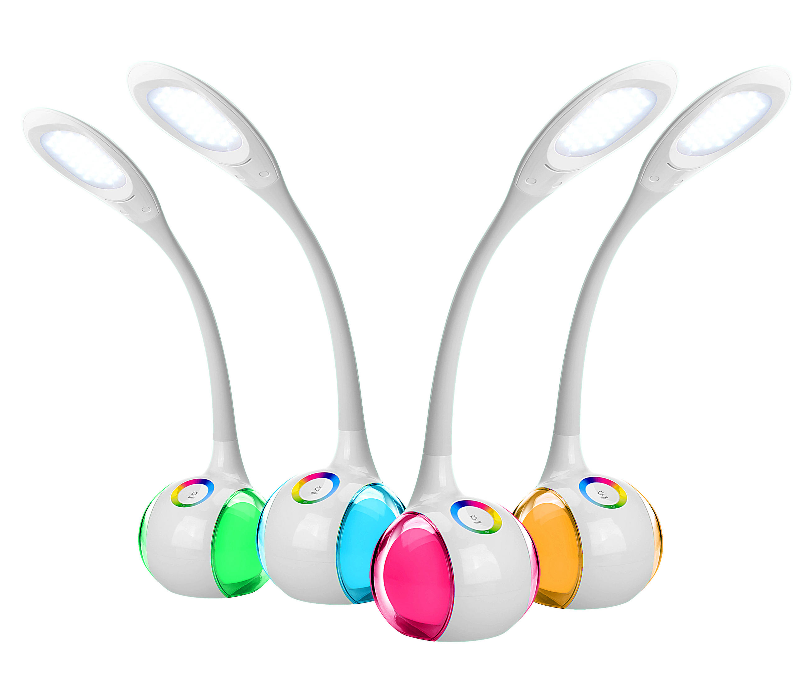 LED SVJETILJKA ZA PISAĆI STOL  - bijela, Trend, plastika (51cm) - Boxxx
