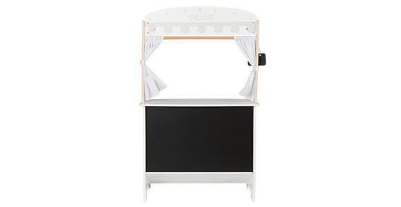 KAUFLADEN  - Hellgrau/Schwarz, Basics, Holz/Textil (60/29/99cm) - My Baby Lou
