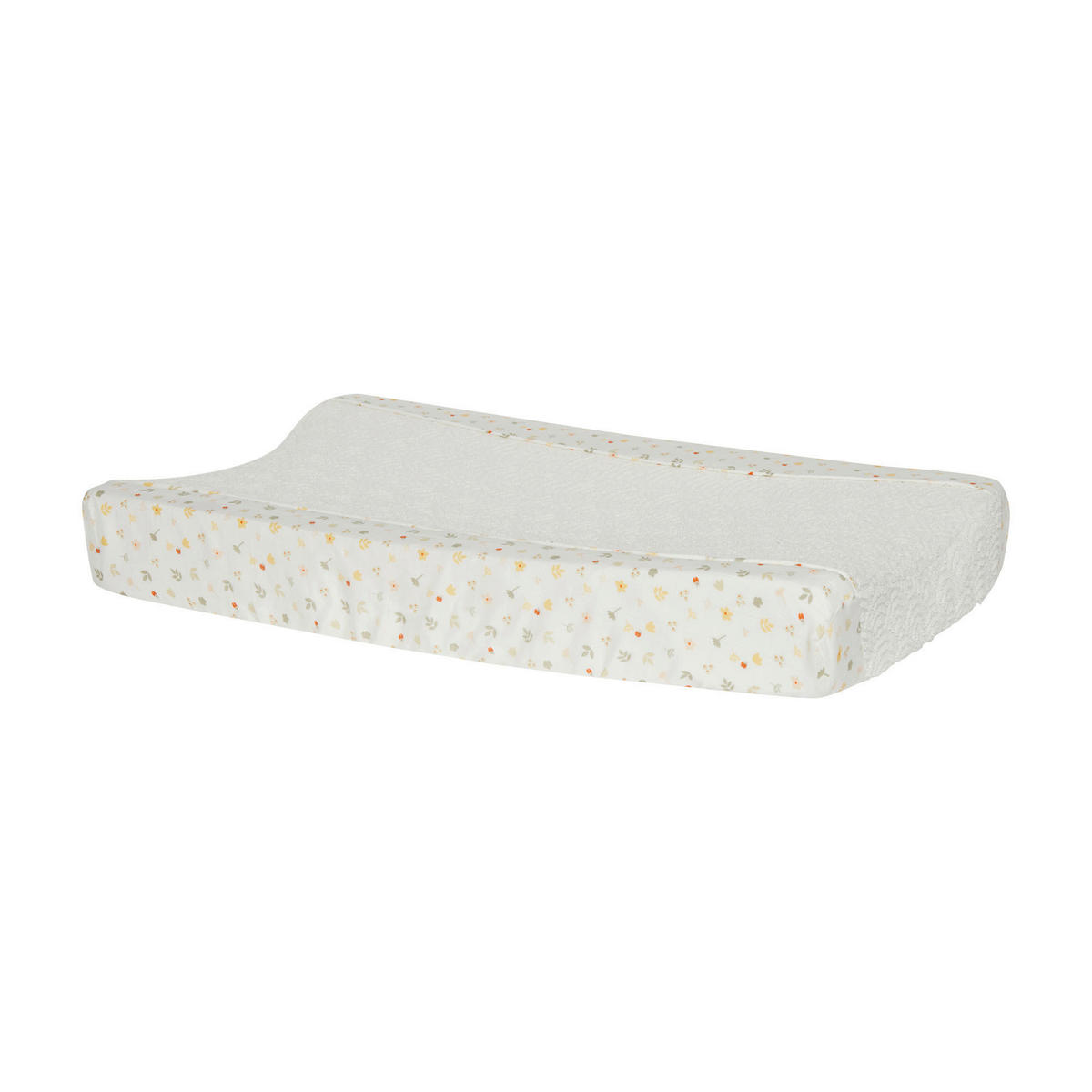 WICKELAUFLAGENBEZUG - Gelb/Weiß, Basics, Textil (75,5/45/10cm) - Bebe Jou