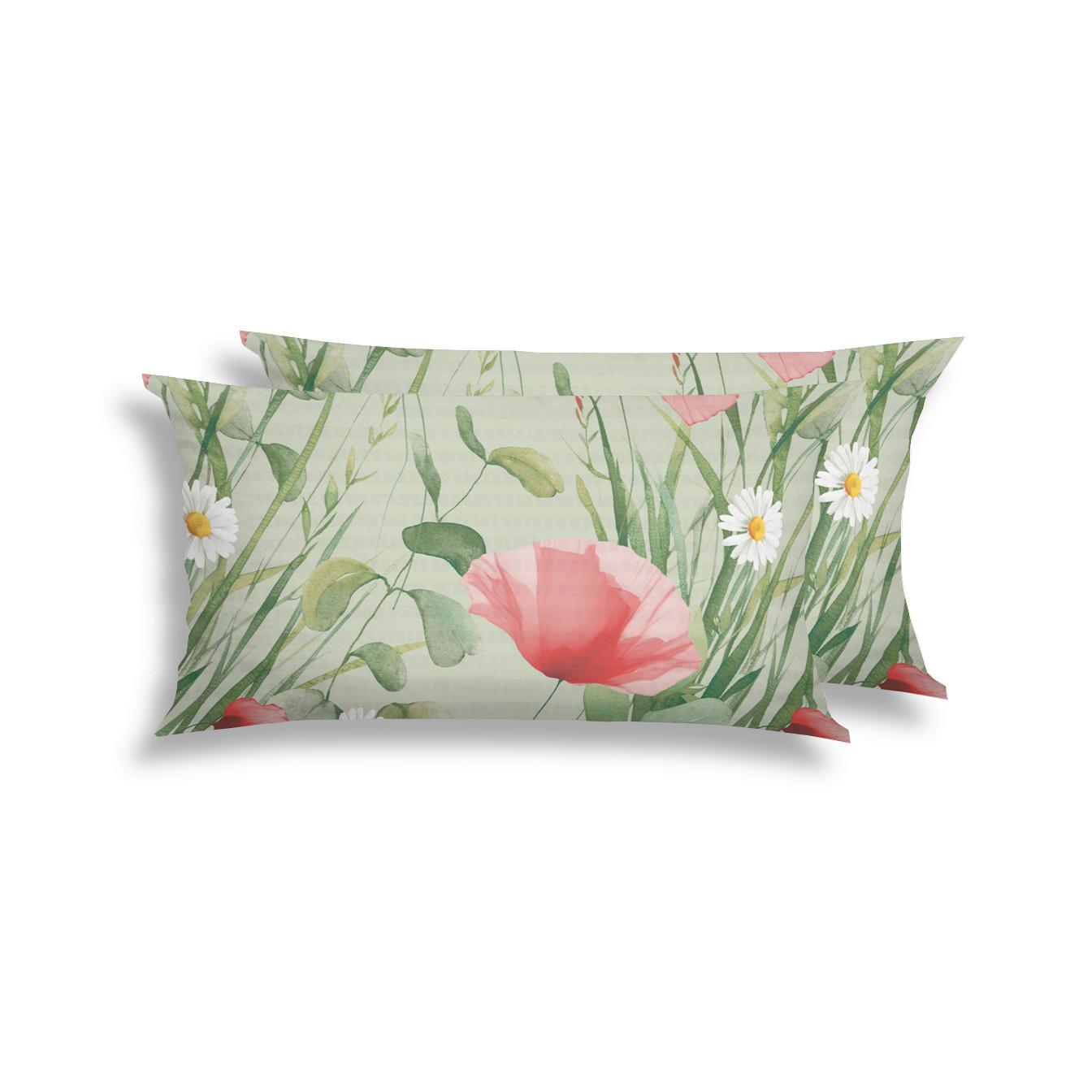KOPFPOLSTERBEZUG 40/80 cm  - Grün, Design, Textil (40/80cm) - Florella