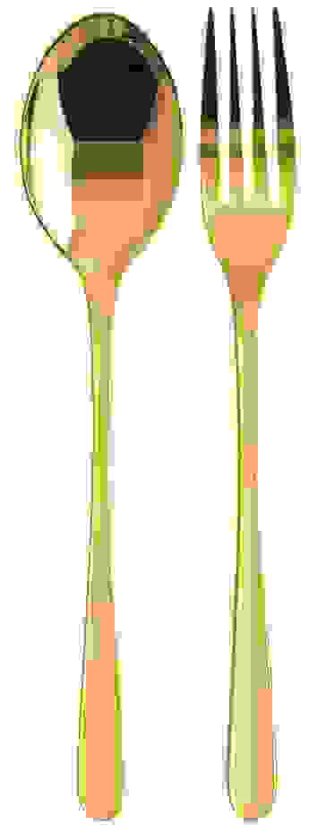 PRIBOR ZA SOLATO  Taste           - zlate barve, Basics, kovina (21/13/4cm) - Sambonet