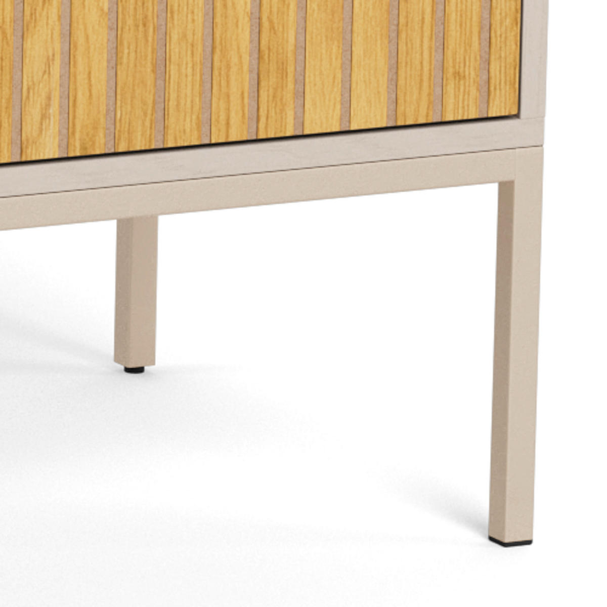 SIDEBOARD  160/80/40 cm 3 Schublade(n)  - Wildeiche/Grau, Design, Holzwerkstoff/Metall (160/80/40cm) - Carryhome