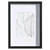 BILDERRAHMEN Schwarz  - Schwarz, Basics, Glas/Holz (23/32/3cm)