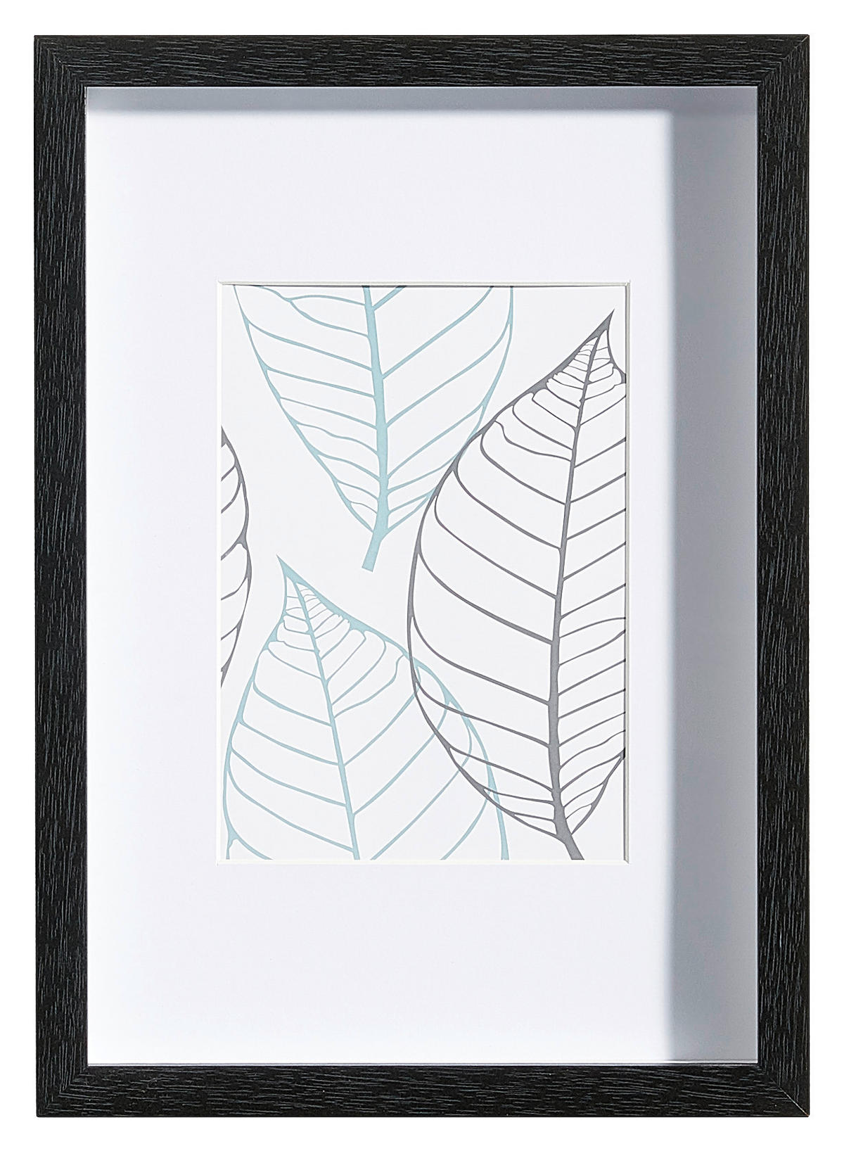 BILDERRAHMEN Schwarz  - Schwarz, Basics, Glas/Holz (23/32/3cm)