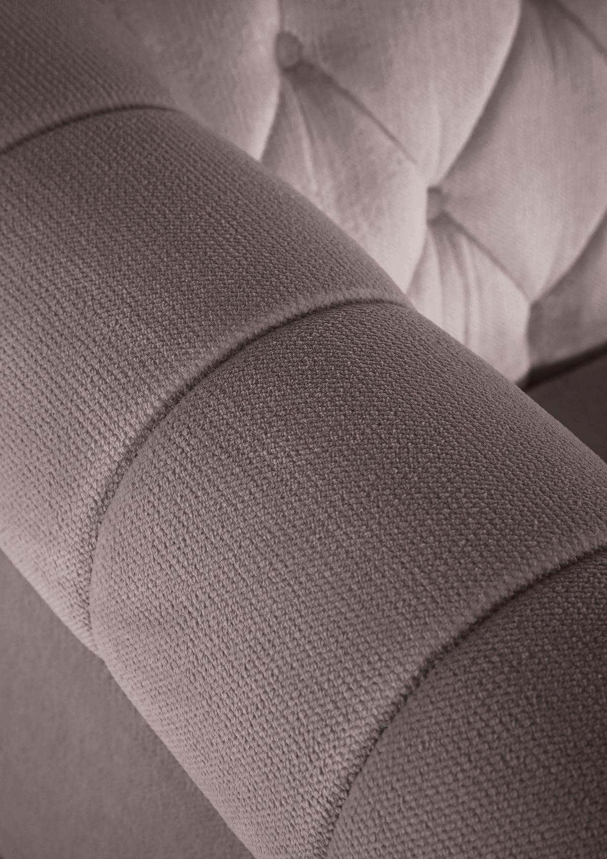 ECKSOFA  in Plüsch Schlammfarben  160/260 cm  - Schlammfarben/Dunkelbraun, Design, Holz/Textil (160/260cm) - MID.YOU