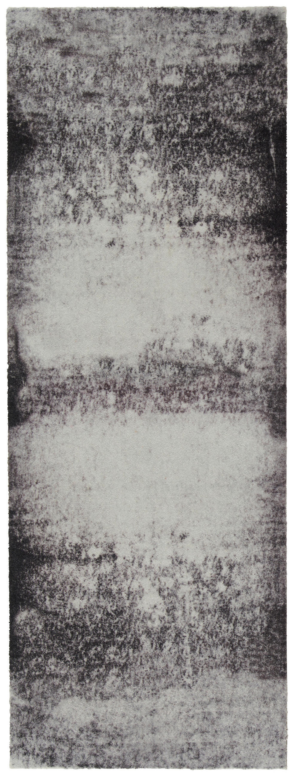 LÄUFER 55/150 cm Elegance Weiß, Dunkelgrau  - Dunkelgrau/Weiß, Design, Kunststoff/Textil (55/150cm) - Esposa