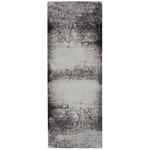 LÄUFER 55/150 cm Elegance Weiß, Dunkelgrau  - Dunkelgrau/Weiß, Design, Kunststoff/Textil (55/150cm) - Esposa