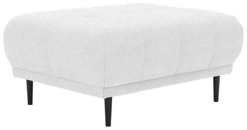 HOCKER in Textil Beige  - Beige/Schwarz, Design, Holz/Textil (93/45/77cm) - Stylife