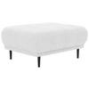 HOCKER in Textil Beige  - Beige/Schwarz, Design, Holz/Textil (93/45/77cm) - Stylife