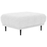 HOCKER in Textil Beige  - Beige/Schwarz, Design, Holz/Textil (93/45/77cm) - Stylife