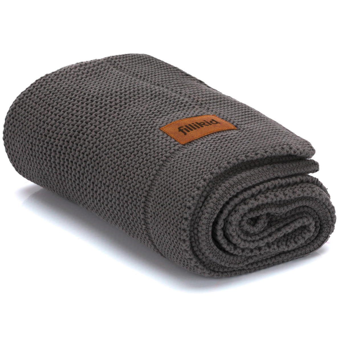 BABYDECKE 80/100 cm  - Grau, Basics, Textil (80/100cm) - Fillikid