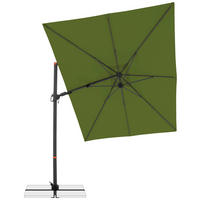 AMPELSCHIRM 300x240 cm  - Anthrazit/Grün, Basics, Textil/Metall (320/240cm) - Doppler