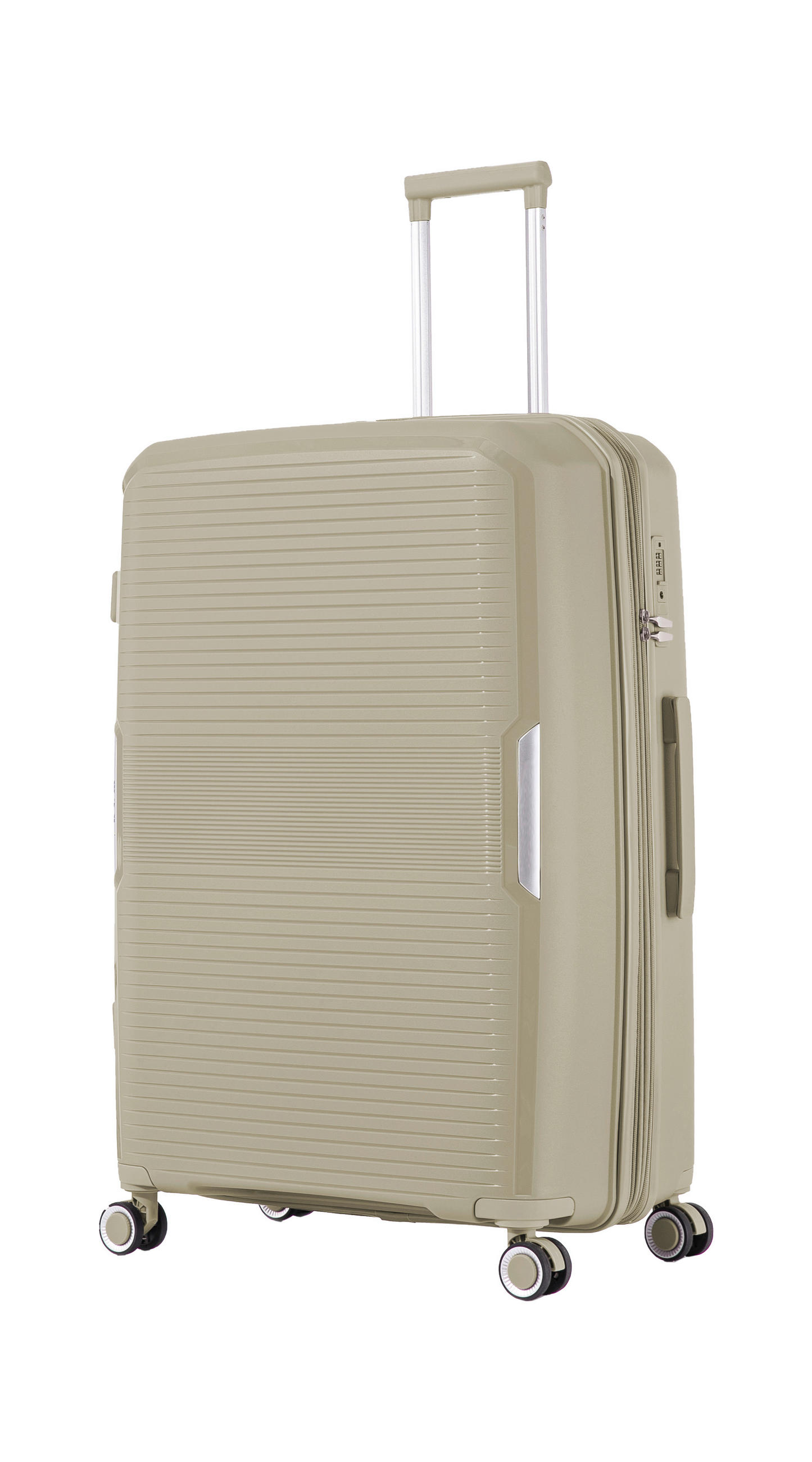 REISEKOFFER Beige  - Beige, Design, Kunststoff/Textil (46/67/28cm) - Novel