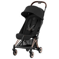 BUGGY Coya  - Roségold/Schwarz, Basics, Kunststoff/Textil (79/44/105cm) - cybex PLATINUM