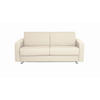 SCHLAFSOFA Flachgewebe Naturfarben  - Chromfarben/Naturfarben, KONVENTIONELL, Textil/Metall (195/84/100cm) - Bali