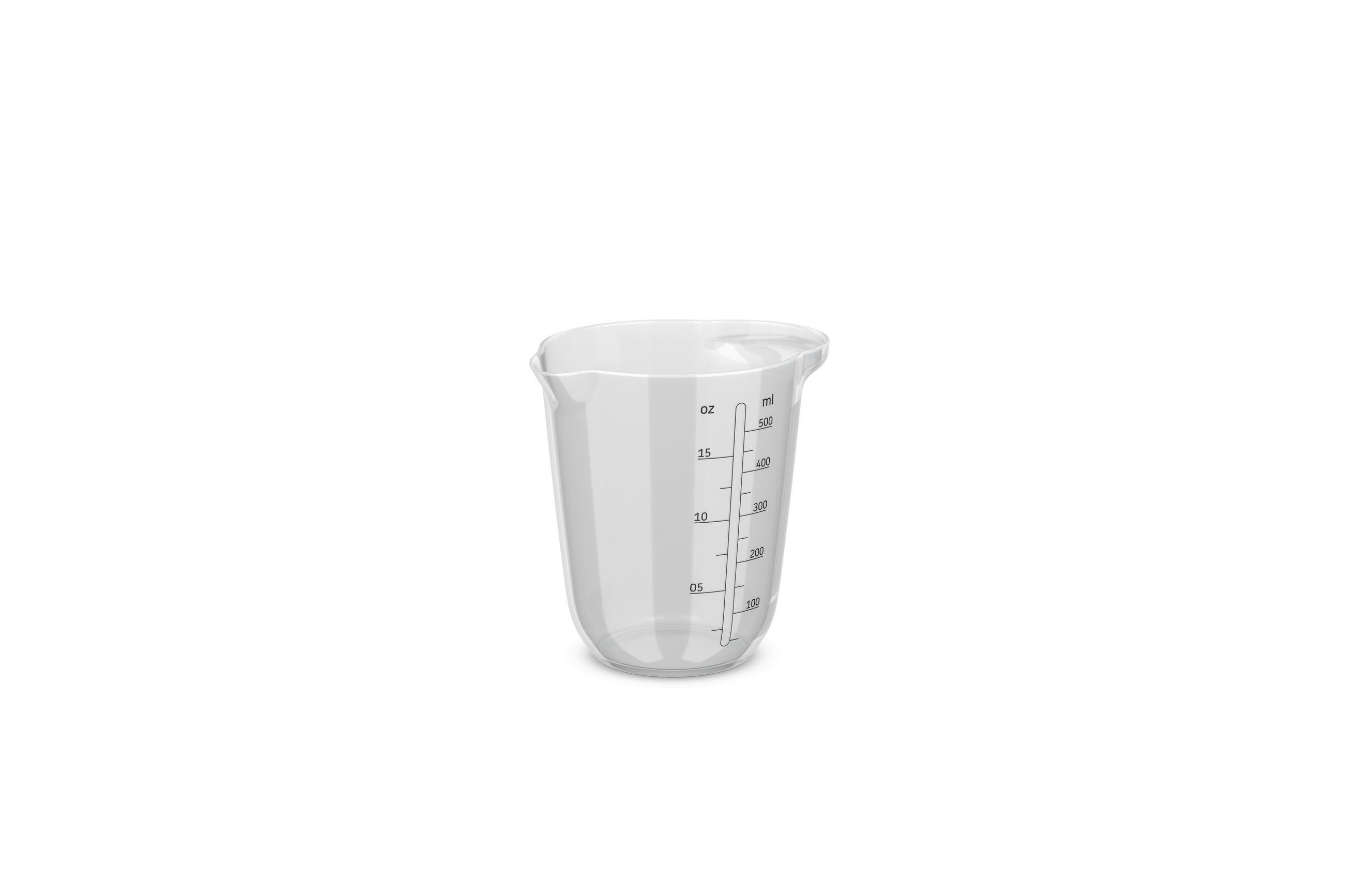 MESSBECHER - Transparent, KONVENTIONELL, Kunststoff (500ml) - Mepal
