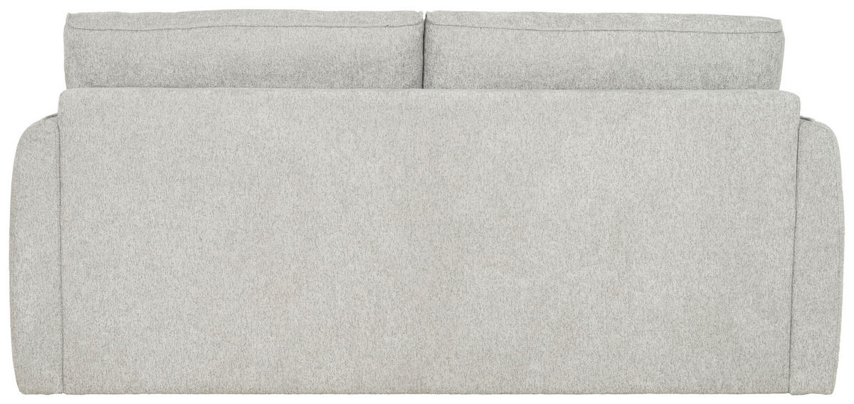 BÄDDSOFFA i ljusgrå  - ljusgrå, Klassisk, metall/trä (191/86/98cm) - Best Price