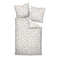 BETTWÄSCHE Seersucker 155/200 cm  - Rot, Basics, Textil (155/200cm) - Janine