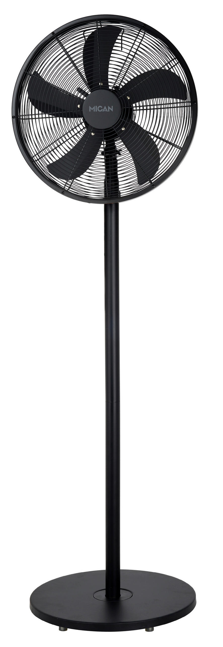 SAMOSTOJEĆI VENTILATOR - crna, Dizajnerski, metal/plastika (45/45/170cm) - Mican