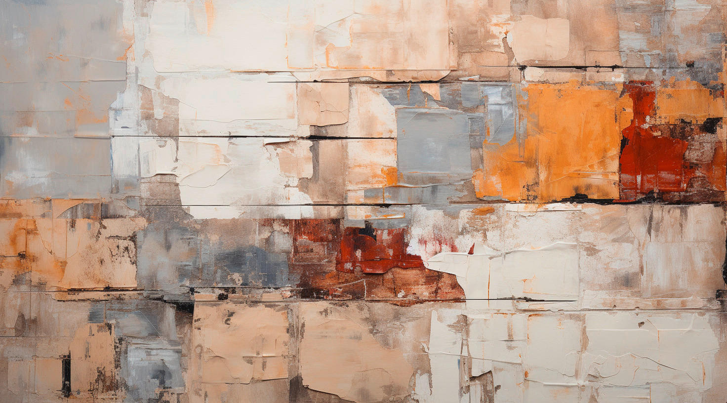 KEILRAHMENBILD Abstraktes 180/100 cm  - Multicolor, Basics, Holz/Papier (180/100cm)