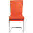 SCHWINGSTUHL Echtleder Orange - Orange, Design, Leder/Metall (47/95/57cm) - MUSTERRING