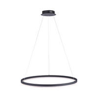 LED-HÄNGELEUCHTE Titus 80/80/120 cm   - Anthrazit, Design, Kunststoff/Metall (80/80/120cm) - Paul Neuhaus