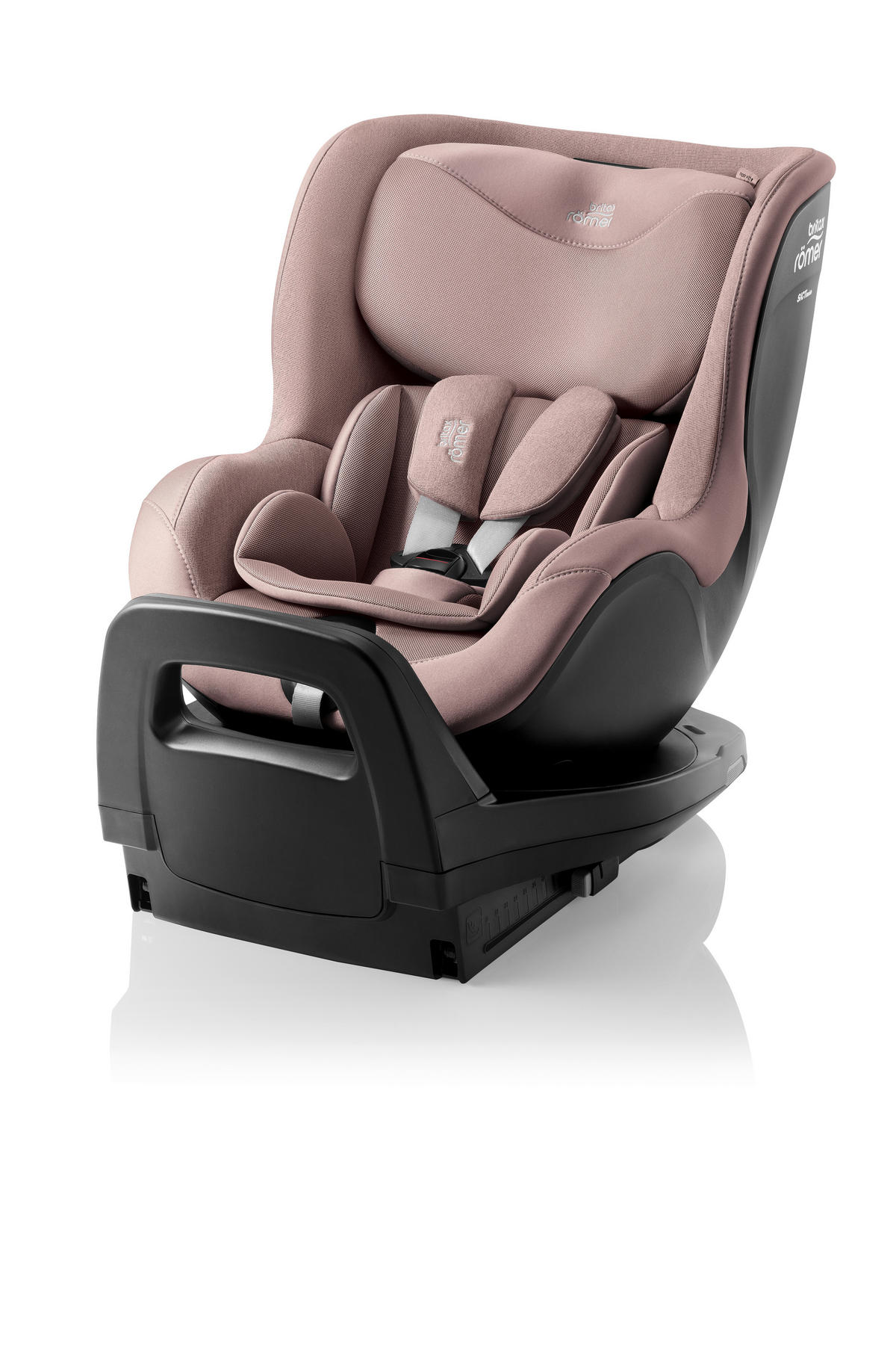 REBOARDER-KINDERSITZ Dualfix Pro M  - Altrosa, Basics, Kunststoff/Textil (44/48/74cm) - Britax Römer