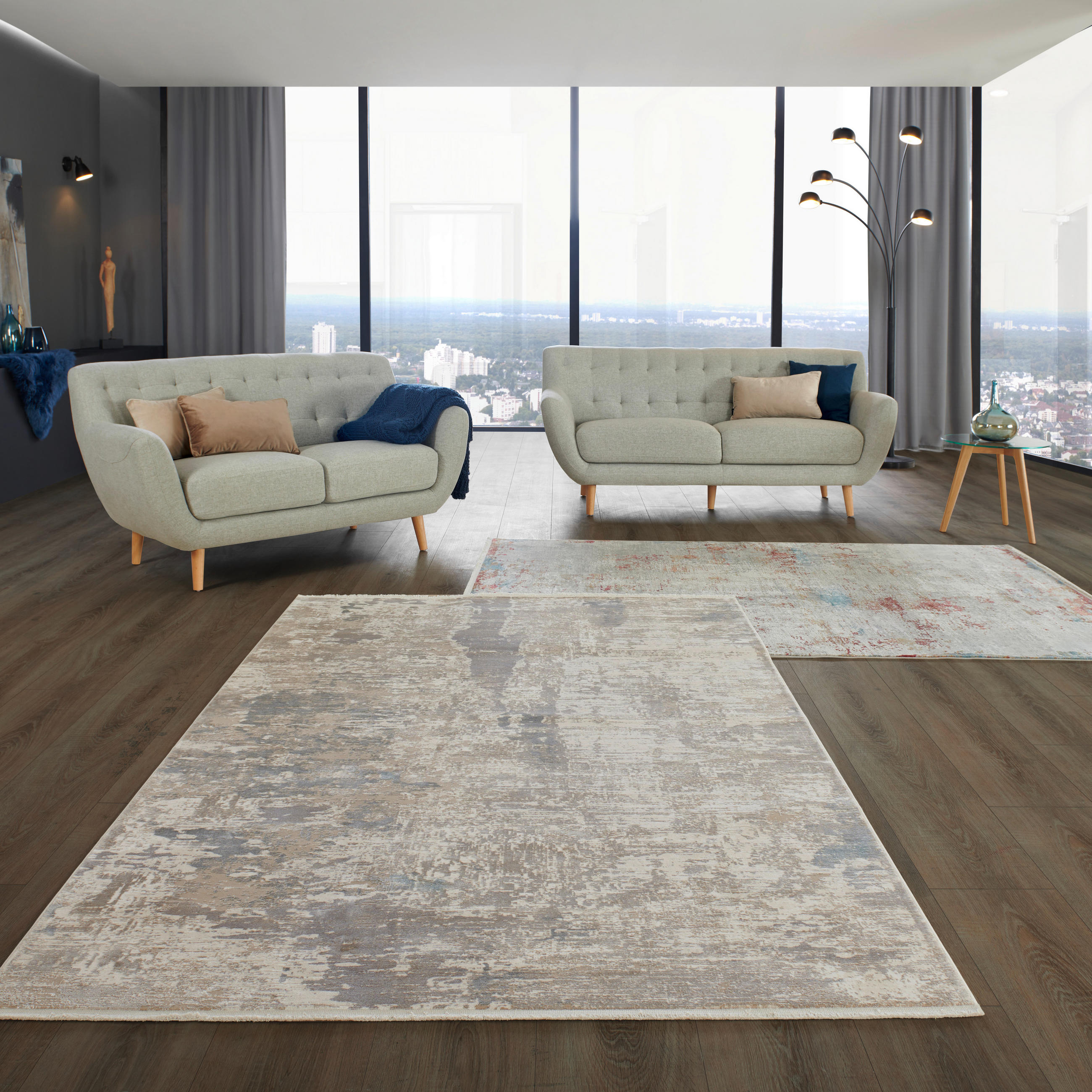 SZŐTT SZŐNYEG  Selene  - bézs, Design, textil (200/290cm) - Dieter Knoll