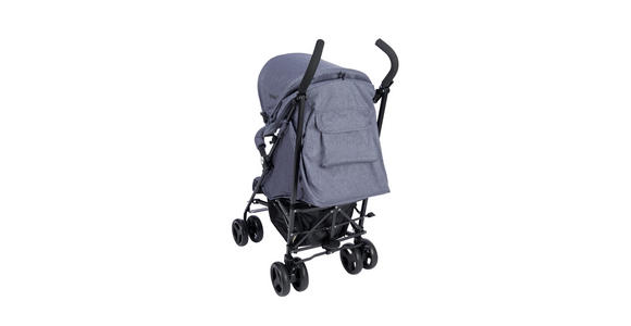 BUGGY Madrid  - Schwarz/Grau, KONVENTIONELL, Kunststoff/Textil (61/48/104cm) - My Baby Lou