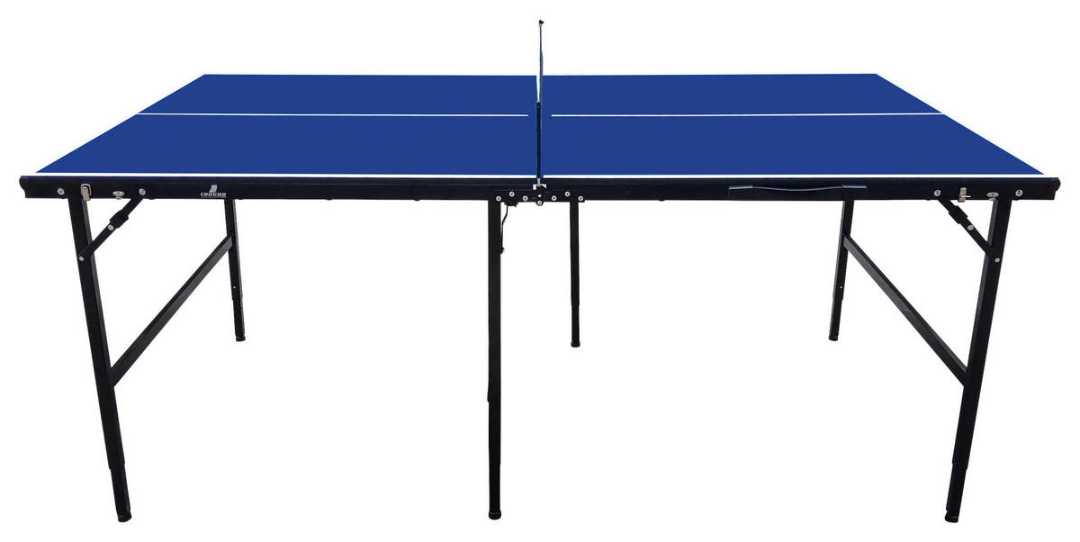 TISCHTENNISTISCH - Blau, KONVENTIONELL, Holz/Metall (102/65/180cm) - Ambia Garden