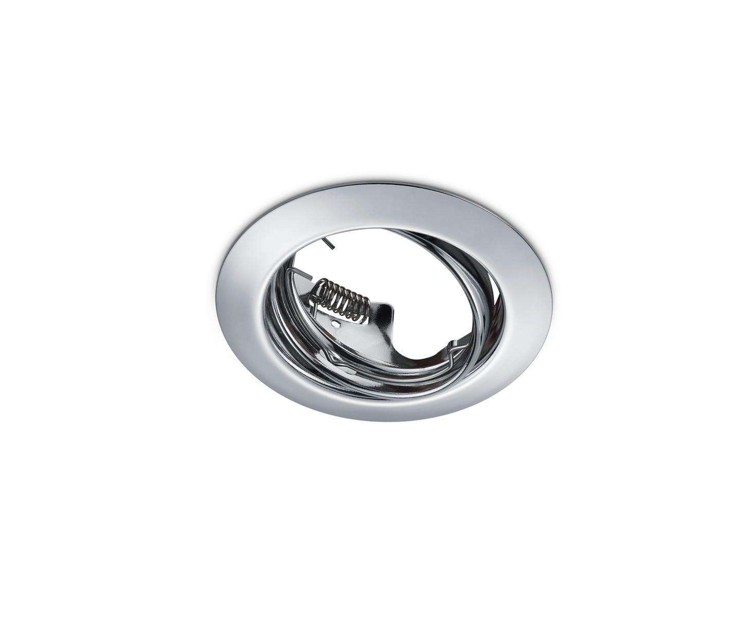 EINBAUSPOT JURA 8,3/7,0 cm   - Chromfarben, KONVENTIONELL, Metall (8,3/7,0cm) - Trio Leuchten