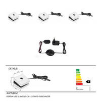 LED-KLEMMLEUCHTE   - Silberfarben, KONVENTIONELL, Kunststoff - Carryhome