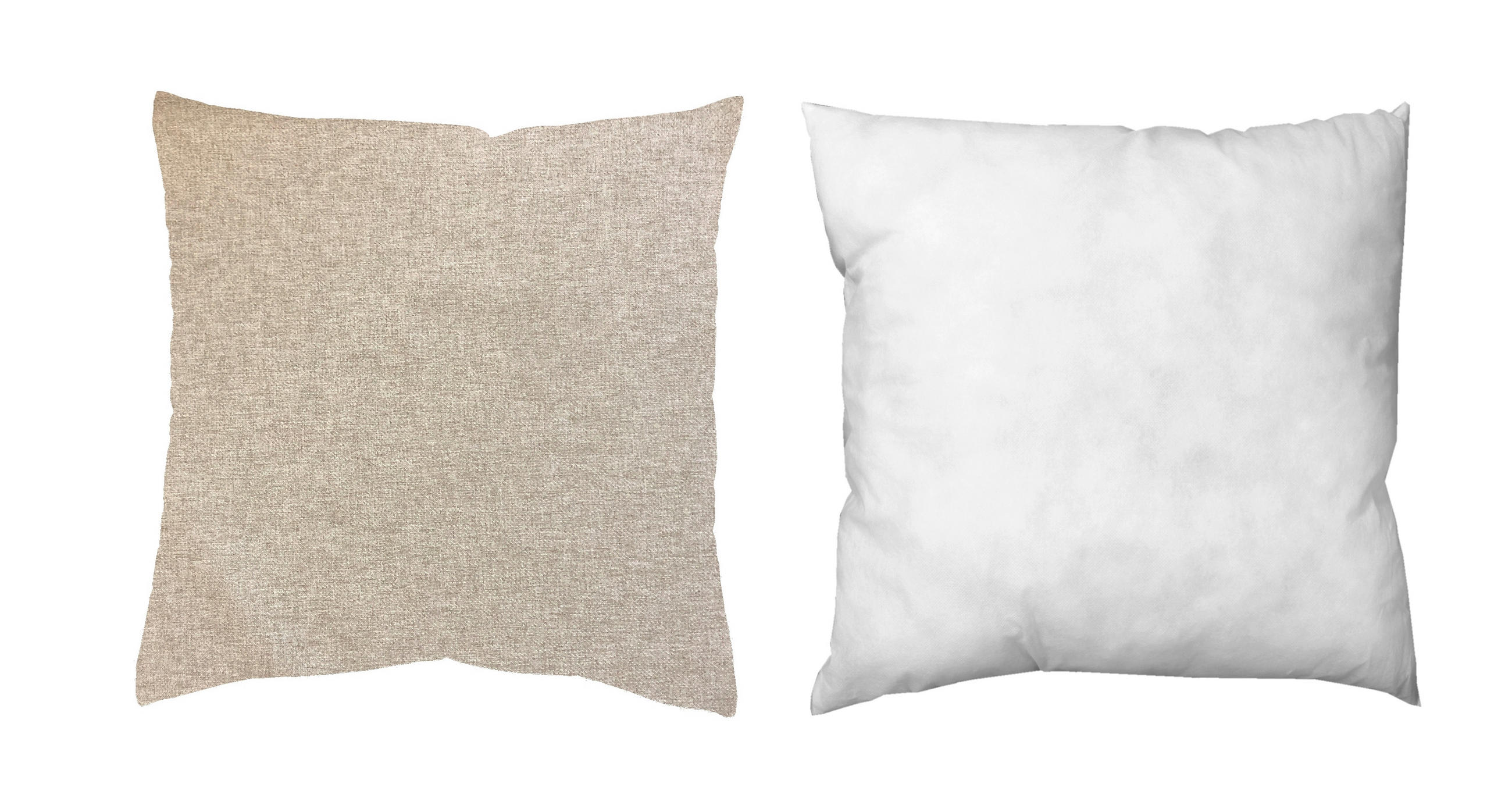 ZIERKISSEN  40/40 cm   - Beige, Basics, Textil (40/40cm)