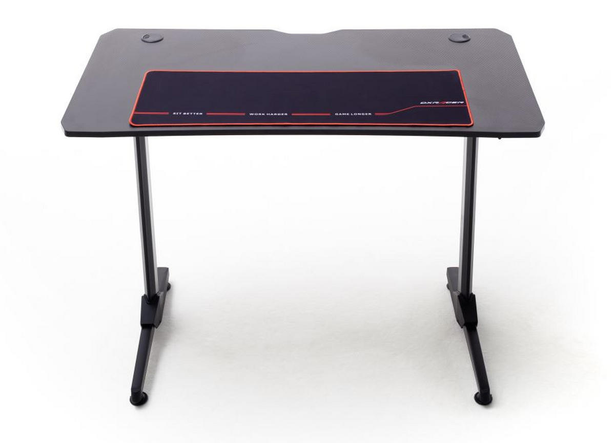 GEJMERSKI STO  crna   - crna, Dizajnerski, metal/pločasti materijal (110/75/60cm) - Dxracer