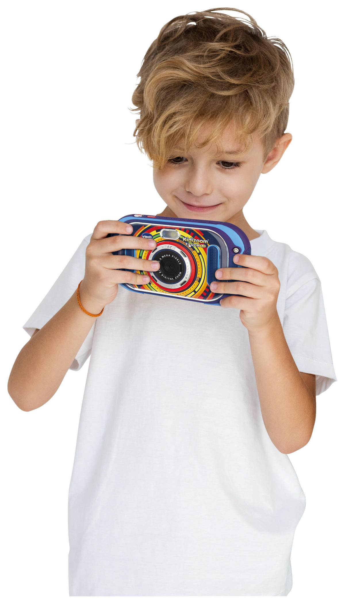 KINDERKAMERA Kidizoom Touch 5.0  - Blau/Multicolor, Basics, Kunststoff (25,4/27,9/5,8cm) - Vtech