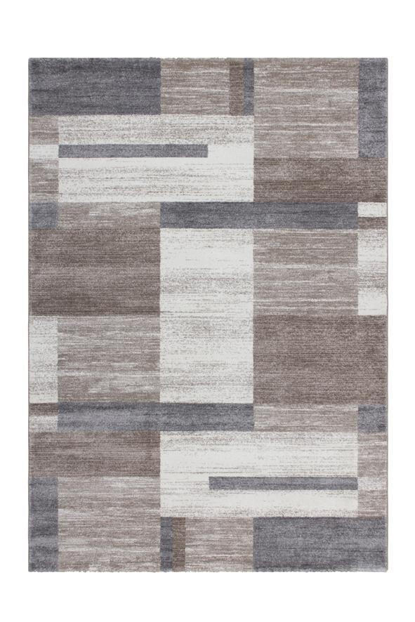 TKANA PREPROGA FEELING 80X150 Feeling 80/150 cm taftano srebrne barve, bež - srebrne barve/bež, Basics, tekstil (80/150cm)