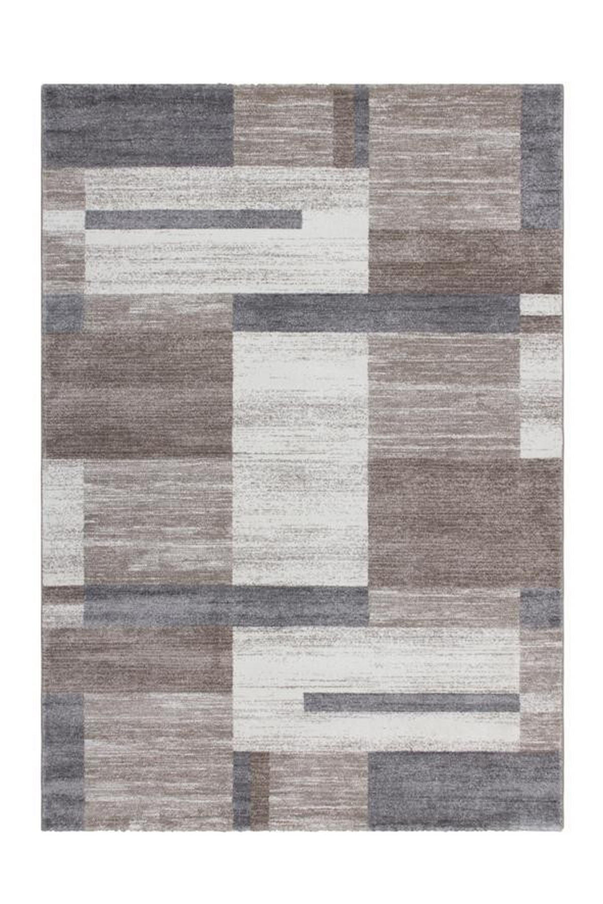 TKANA PREPROGA FEELING 80X150  Feeling     80/150 cm    taftano  srebrne barve, bež  - srebrne barve/bež, Basics, tekstil (80/150cm)