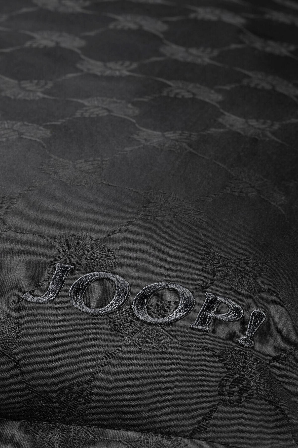 KOPFPOLSTERBEZUG JOOP! CORNFLOWER 80/80 cm  - Schwarz, Basics, Textil (80/80cm) - Joop! Living