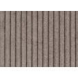 ECKSOFA in Cord Braun  - Schwarz/Braun, MODERN, Kunststoff/Textil (150/245cm) - Carryhome