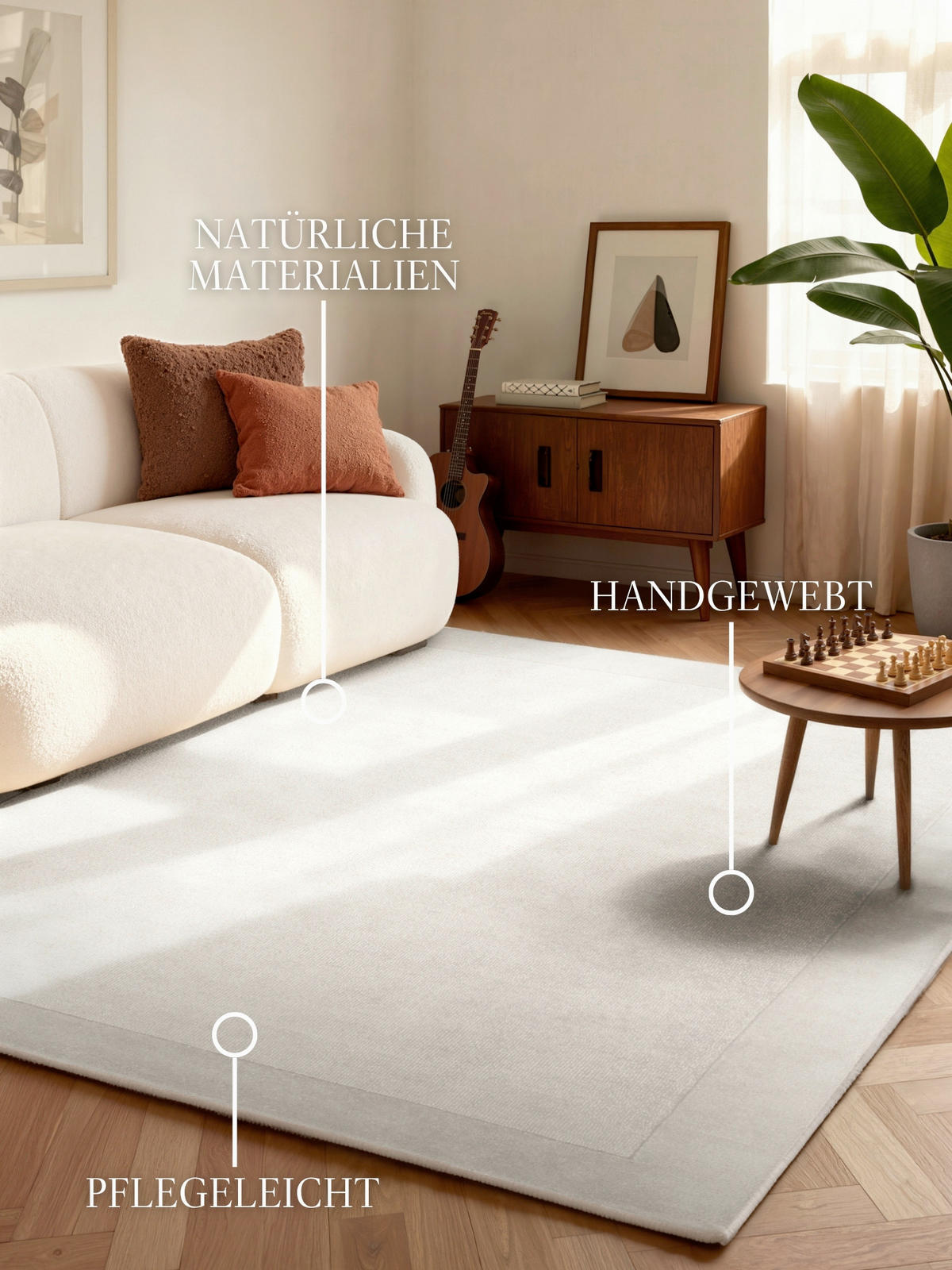 WOLLTEPPICH 80/150 cm Kollektion 1812 Creme rechteckig  - Creme, Basics, Textil (80/150cm) - Villeroy & Boch