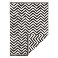 OUTDOORTEPPICH für Terrasse und Balkon 160/230 cm Twin Supreme Creme, Schwarz  - Creme/Schwarz, Design, Kunststoff (160/230cm) - Hanse Home