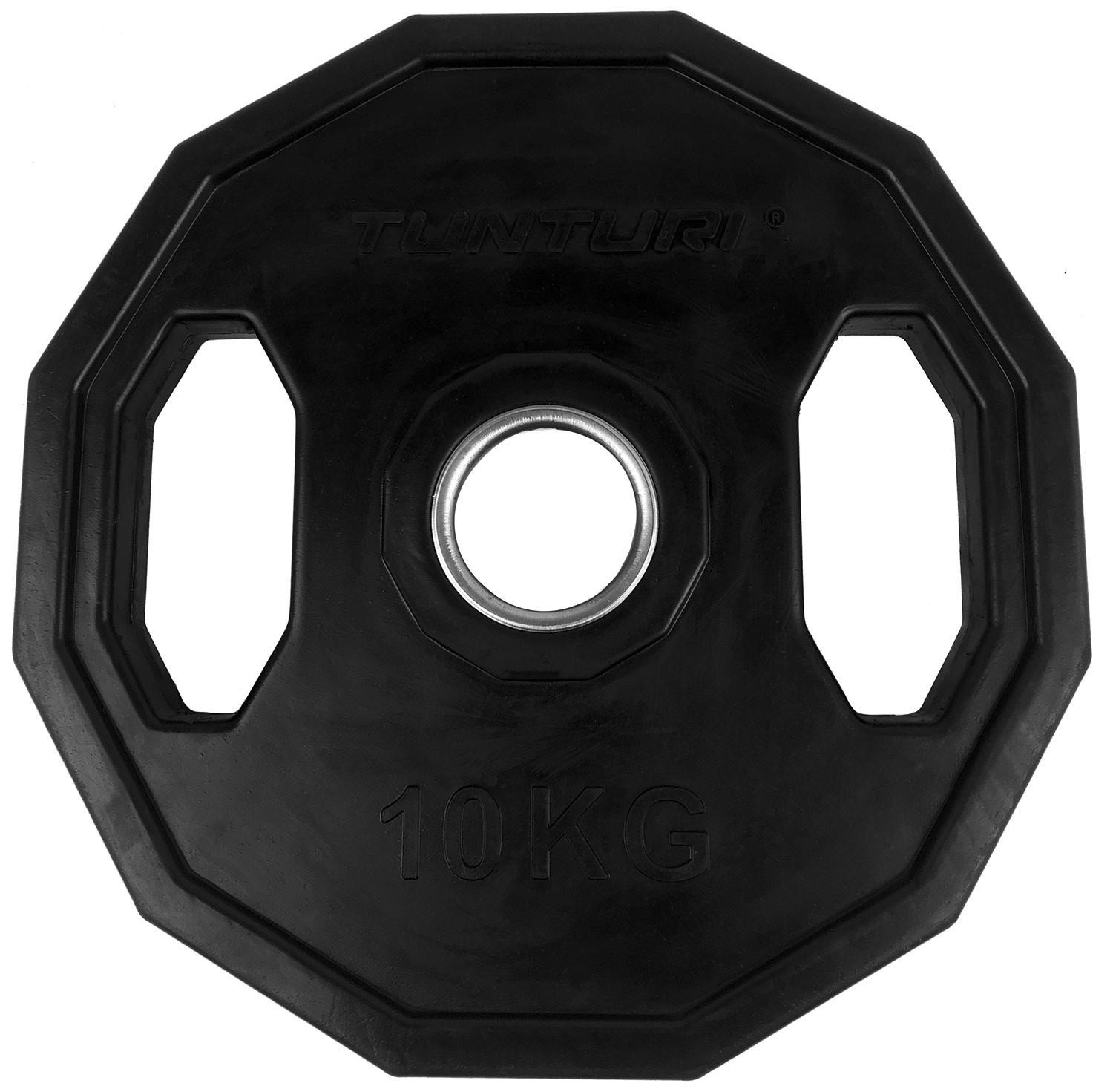 HANTELSCHEIBE  - Schwarz, KONVENTIONELL, Metall (30,5/30,5/3,6cm)