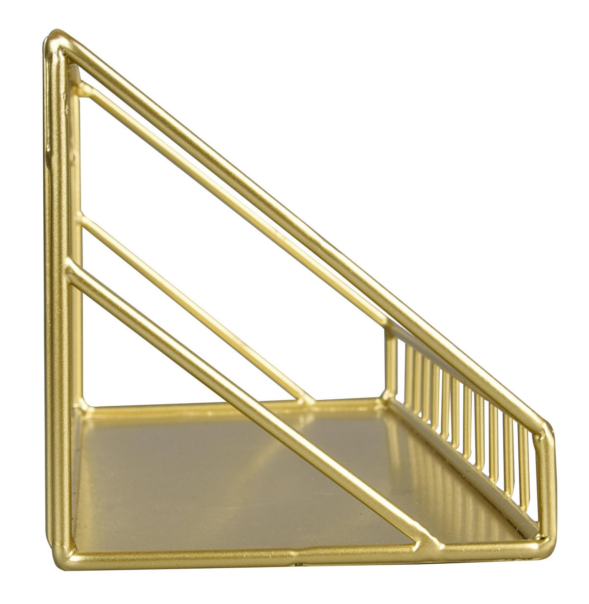 WANDREGAL Goldfarben  - Goldfarben, MODERN, Metall (45/11/11cm)