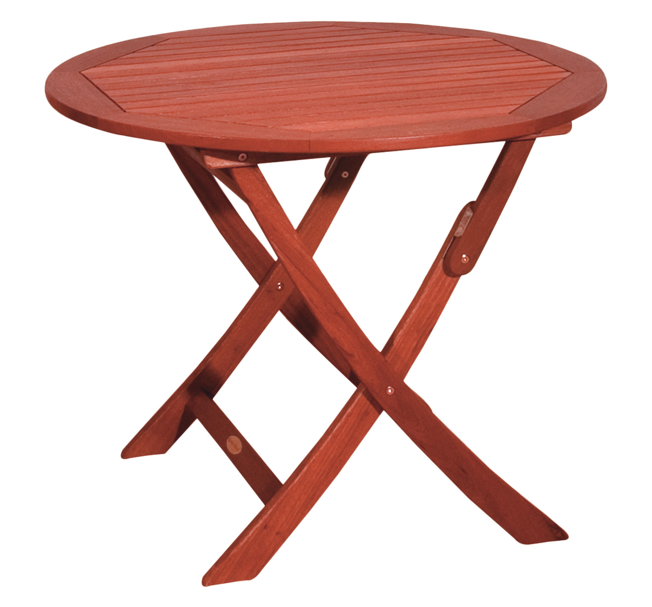 GARTENTISCH 90/73/90 cm Holz rund  - Braun, Basics, Holz (90/73/90cm) - Gardenson