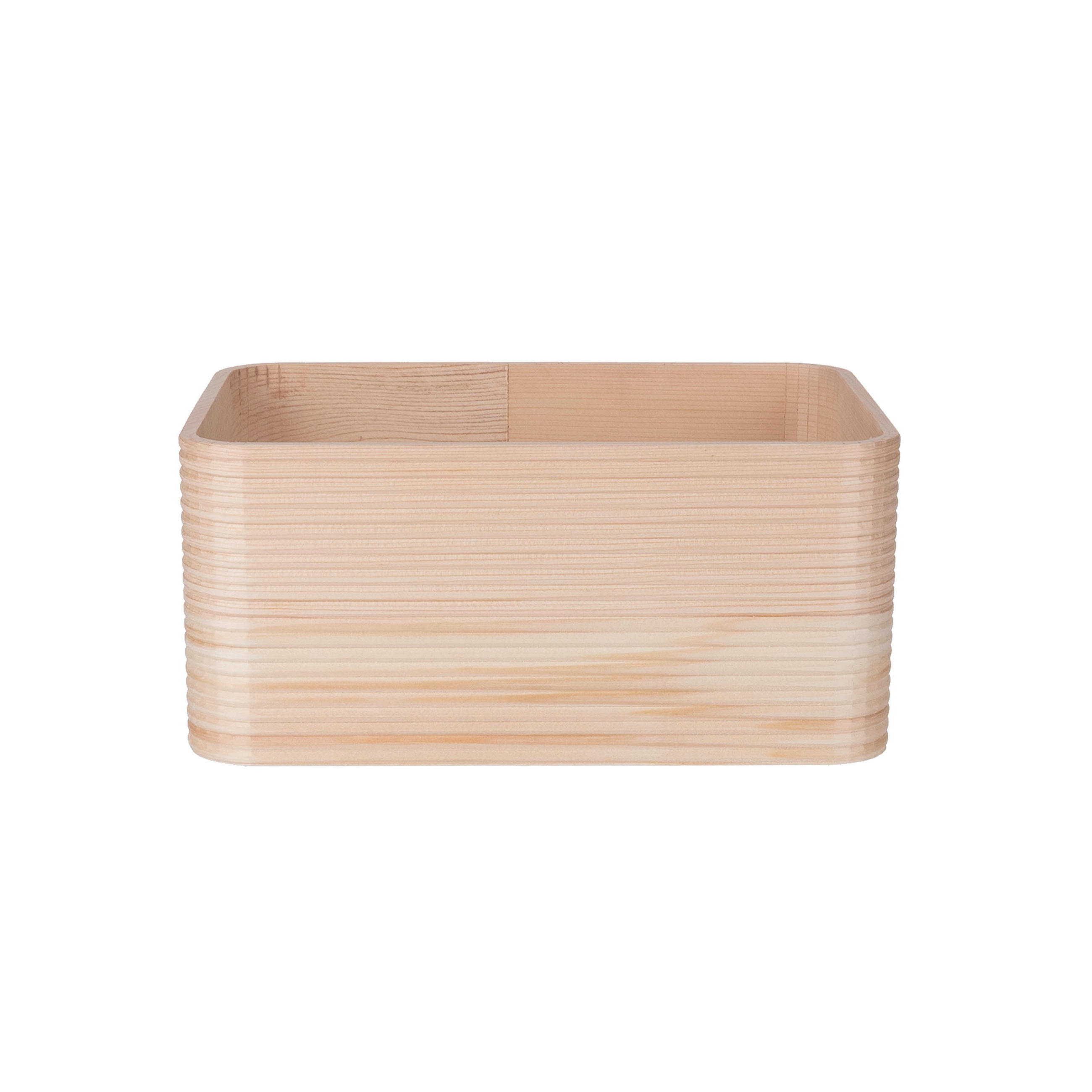 REGALKORB 23/16/10,5 cm  - Naturfarben, Trend, Holz (23/16/10,5cm) - Ambia Home