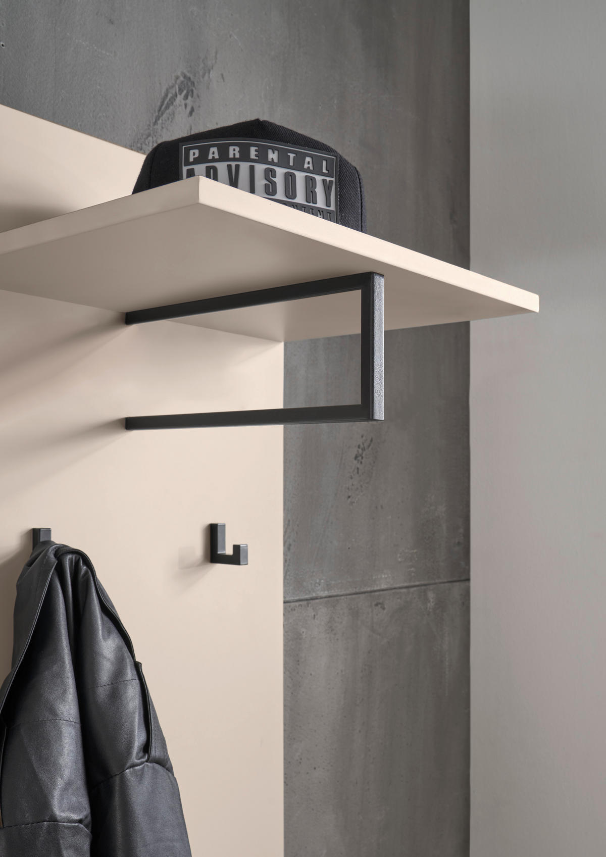 GARDEROBENPANEEL  in 40/180/30 cm  - Kaschmir, Design, Holzwerkstoff (40/180/30cm) - Voleo