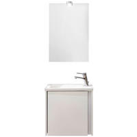 GÄSTEBAD - Weiss, Konventionell, Glas/Holzwerkstoff (50cm) - Xora