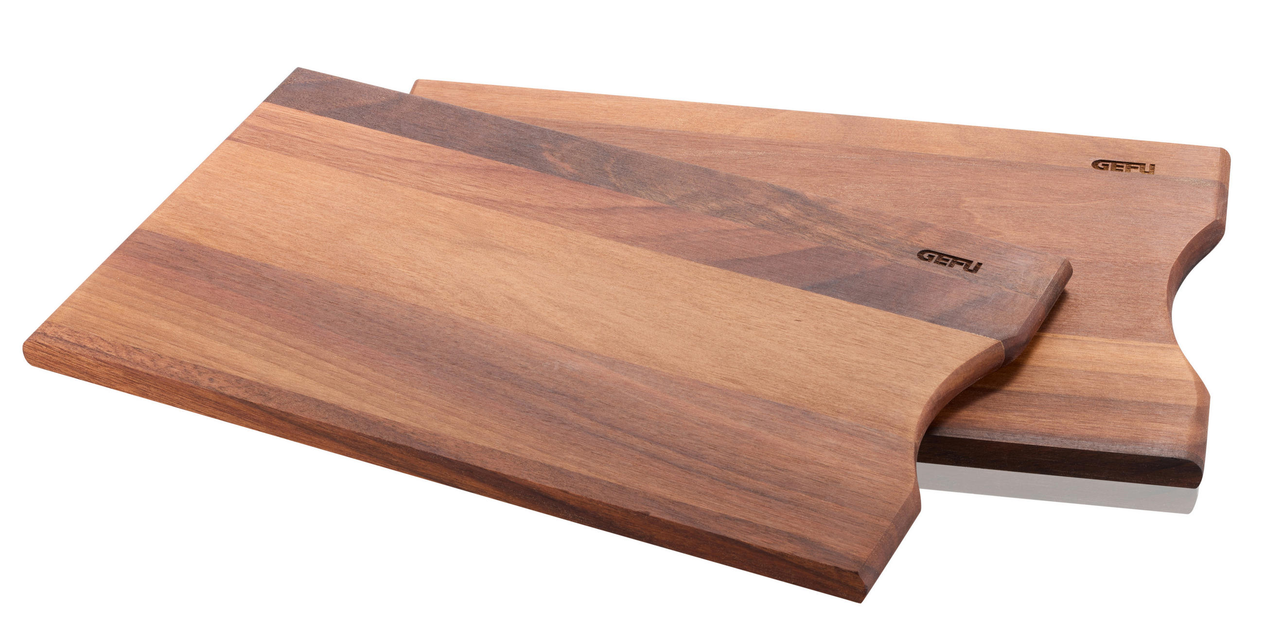 FRÜHSTÜCKSBRETTCHEN Holz Walnuss ENNO  - Braun, Basics, Holz (24/14,5/1,1cm) - Gefu