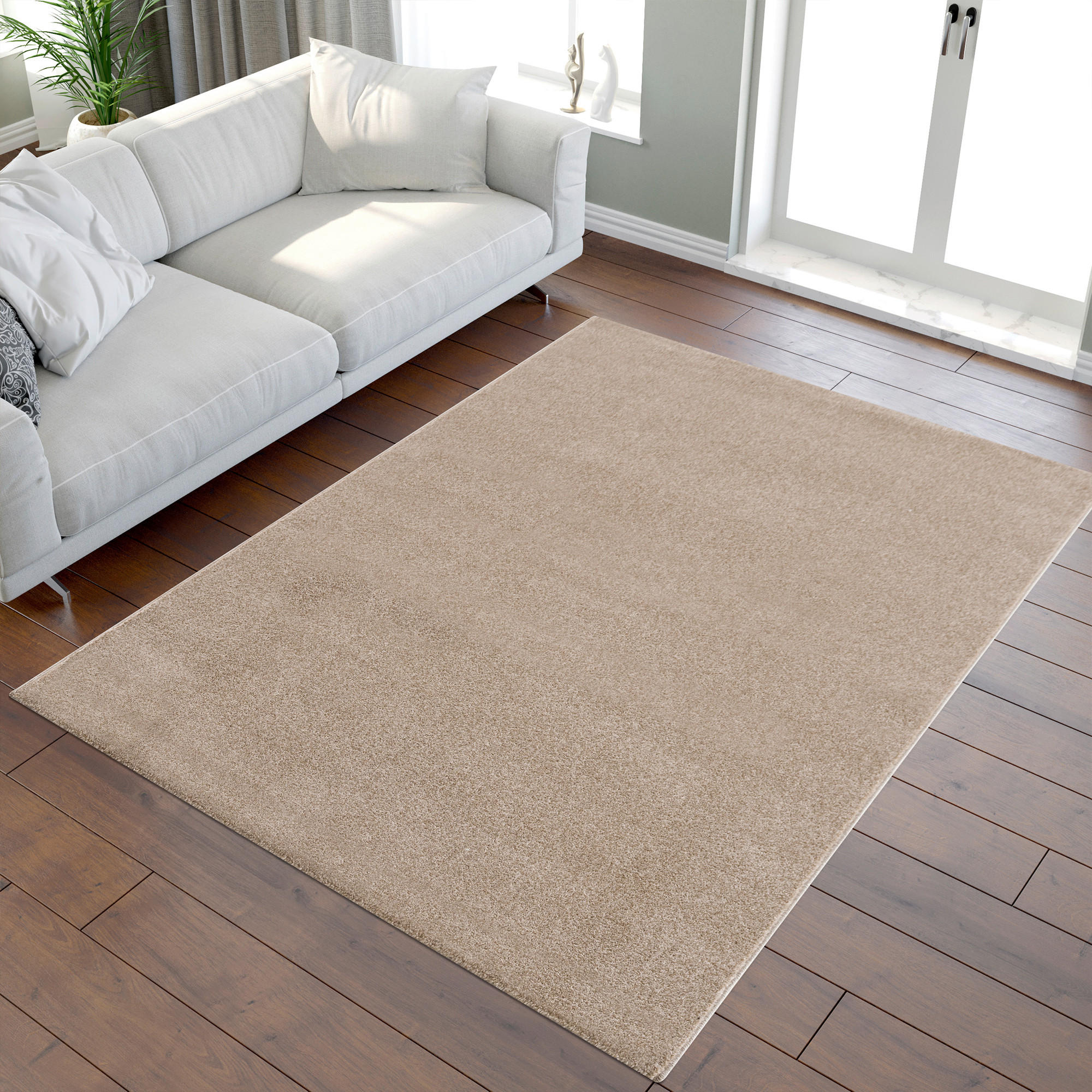 TKANA PREPROGA  Uni     140/200 cm    tkano  bež  - bež, Trendi, umetna masa/tekstil (140/200cm)