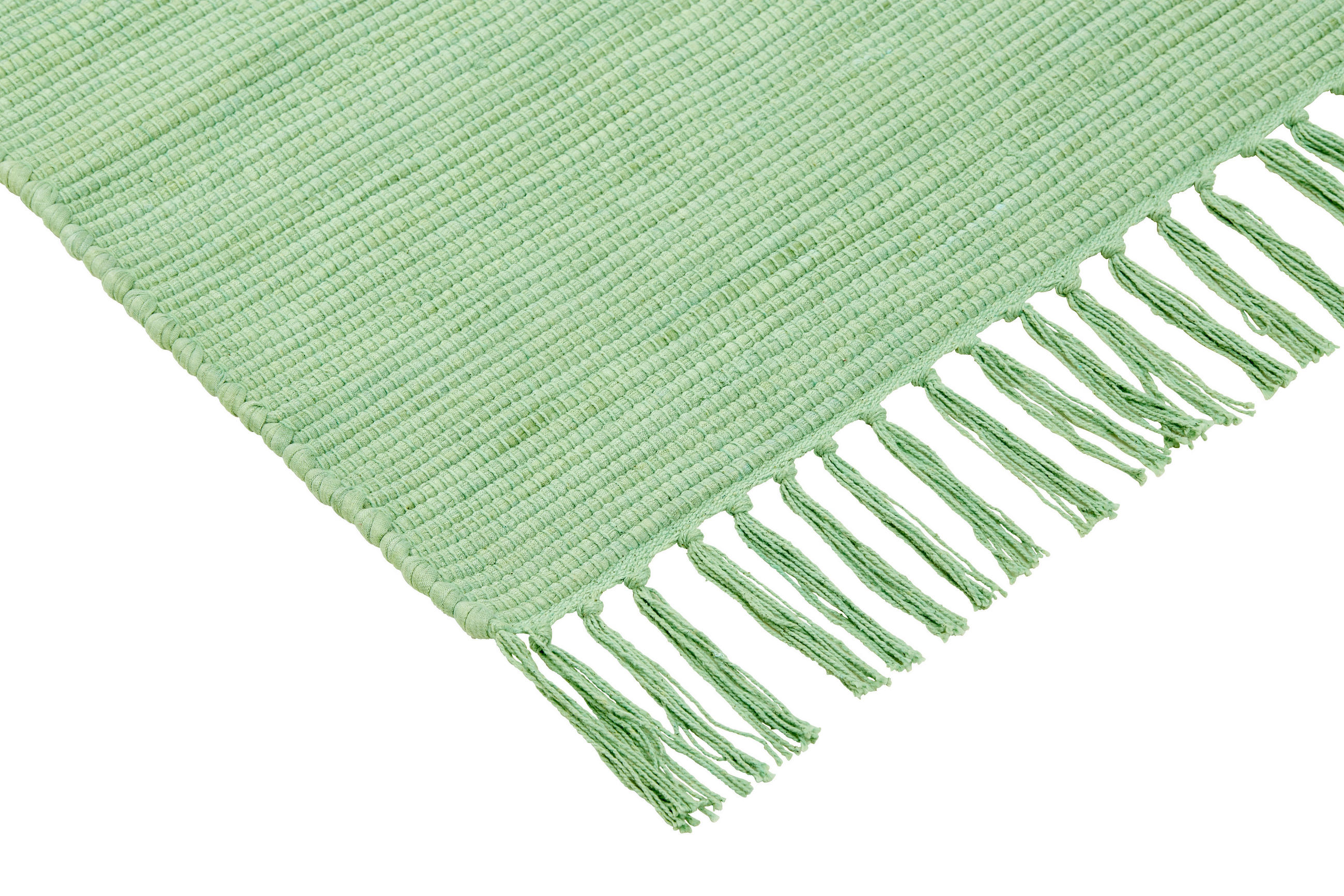 RUČNĚ TKANÝ KOBEREC, 70/120 cm, mátově zelená - mátově zelená, Design, textil (70/120cm) - Boxxx